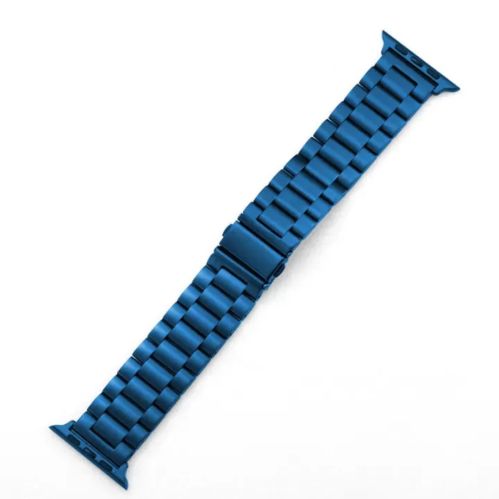 iWatch Stainless Steel Rolex Style Bracelet - Rolex Chain Strap in Metal for Smart Watches (Random Color)