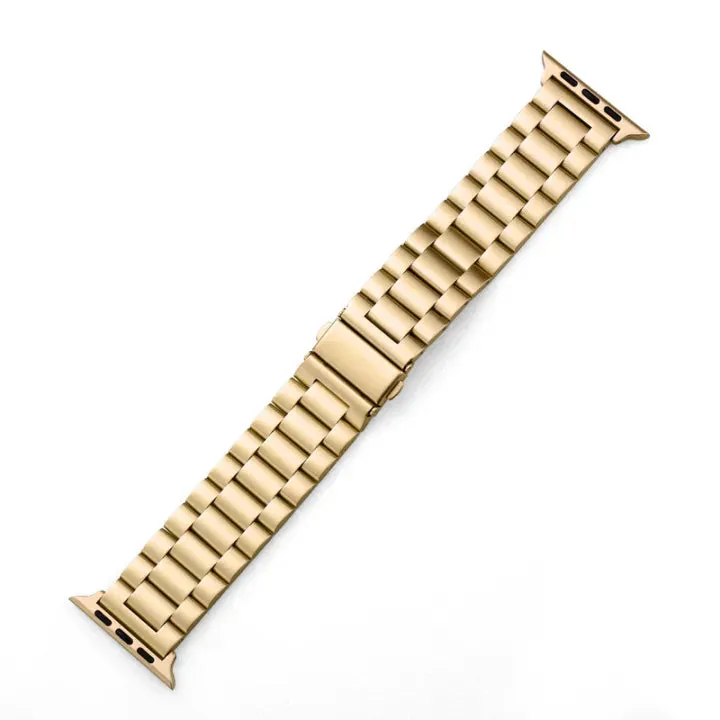 iWatch Stainless Steel Rolex Style Bracelet - Rolex Chain Strap in Metal for Smart Watches (Random Color)