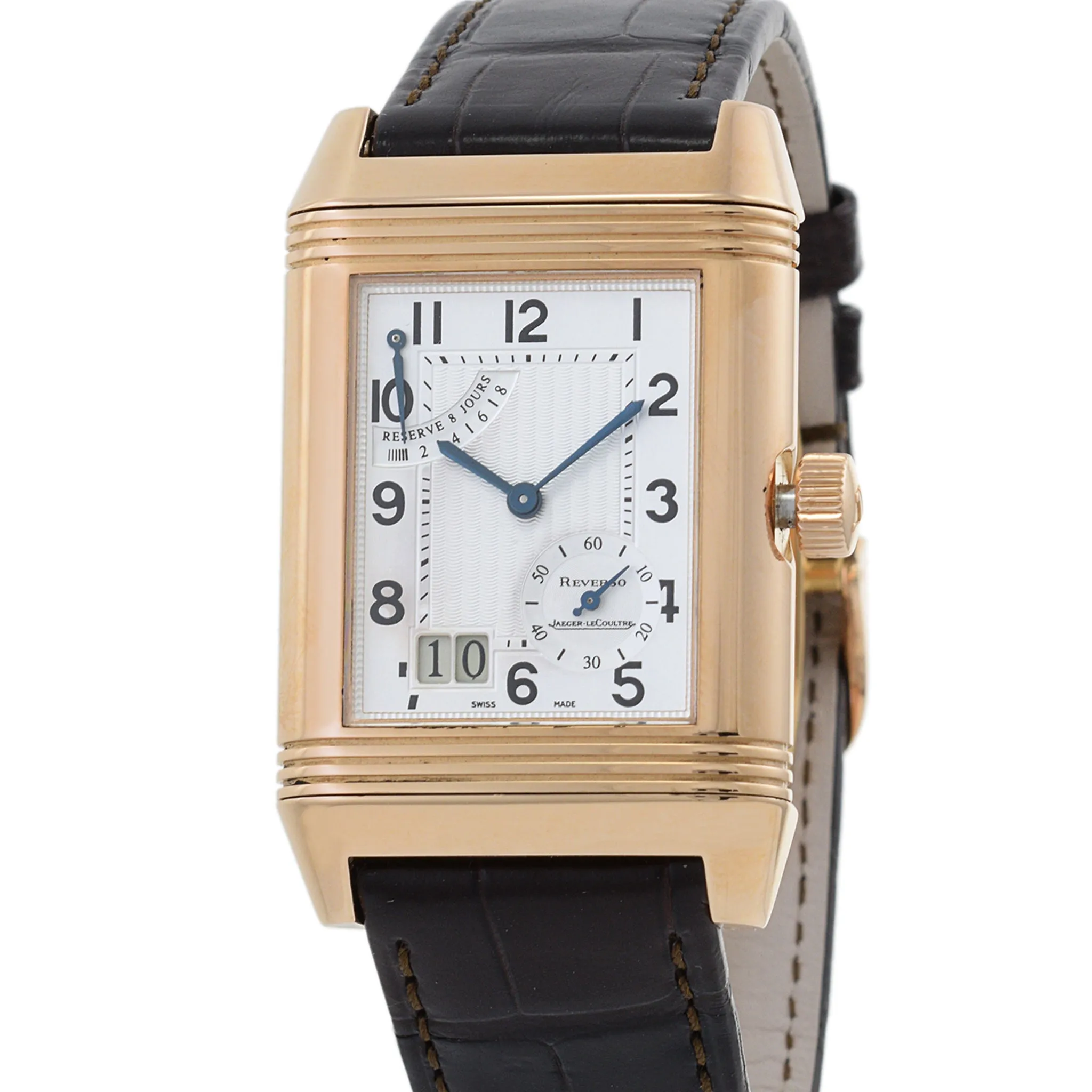 Jaeger-LeCoultre Reverso Reference 240.2.15 18K Rose Gold Display Back