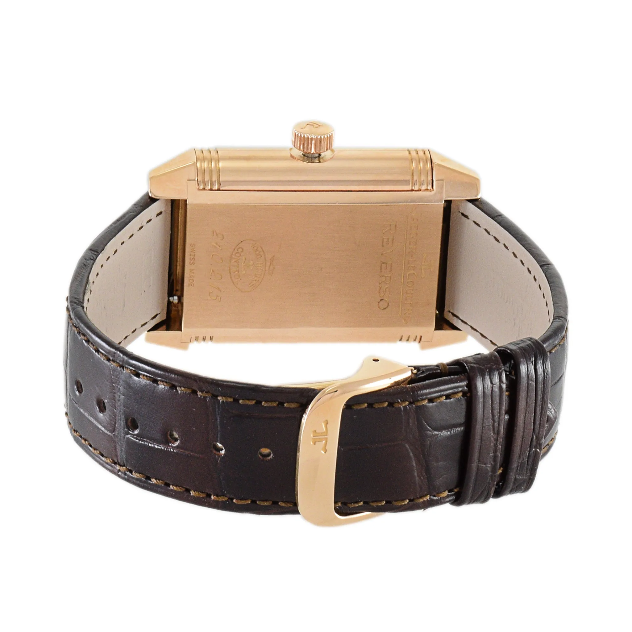 Jaeger-LeCoultre Reverso Reference 240.2.15 18K Rose Gold Display Back