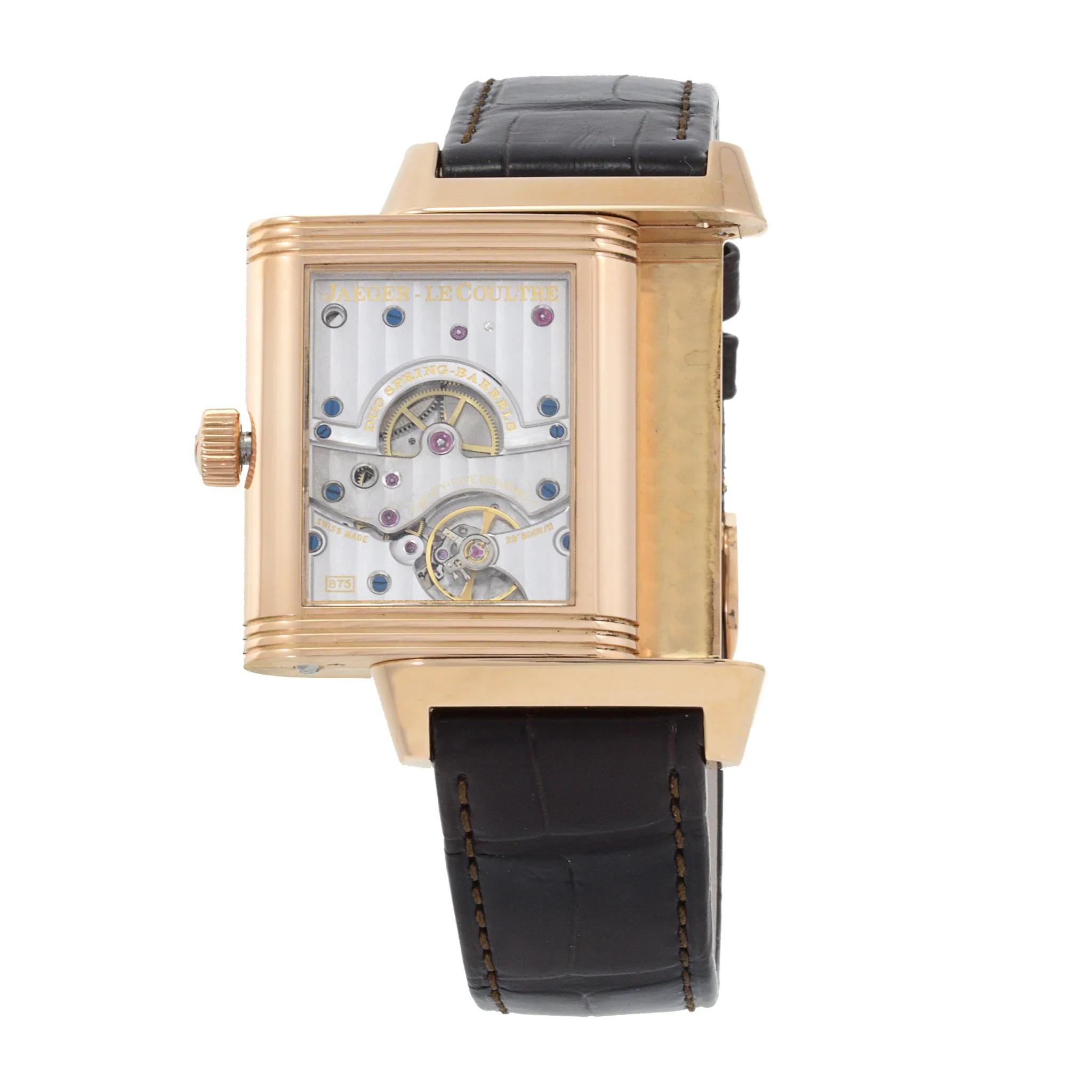 Jaeger-LeCoultre Reverso Reference 240.2.15 18K Rose Gold Display Back