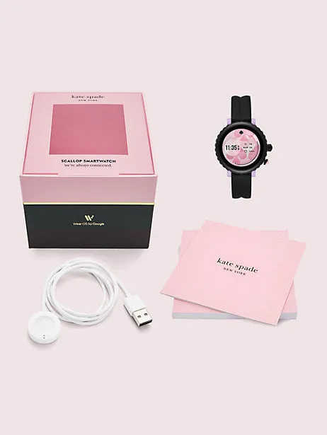 KATE SPADE Sport Smart Watch (Black Silicone) for ChooseHealthy