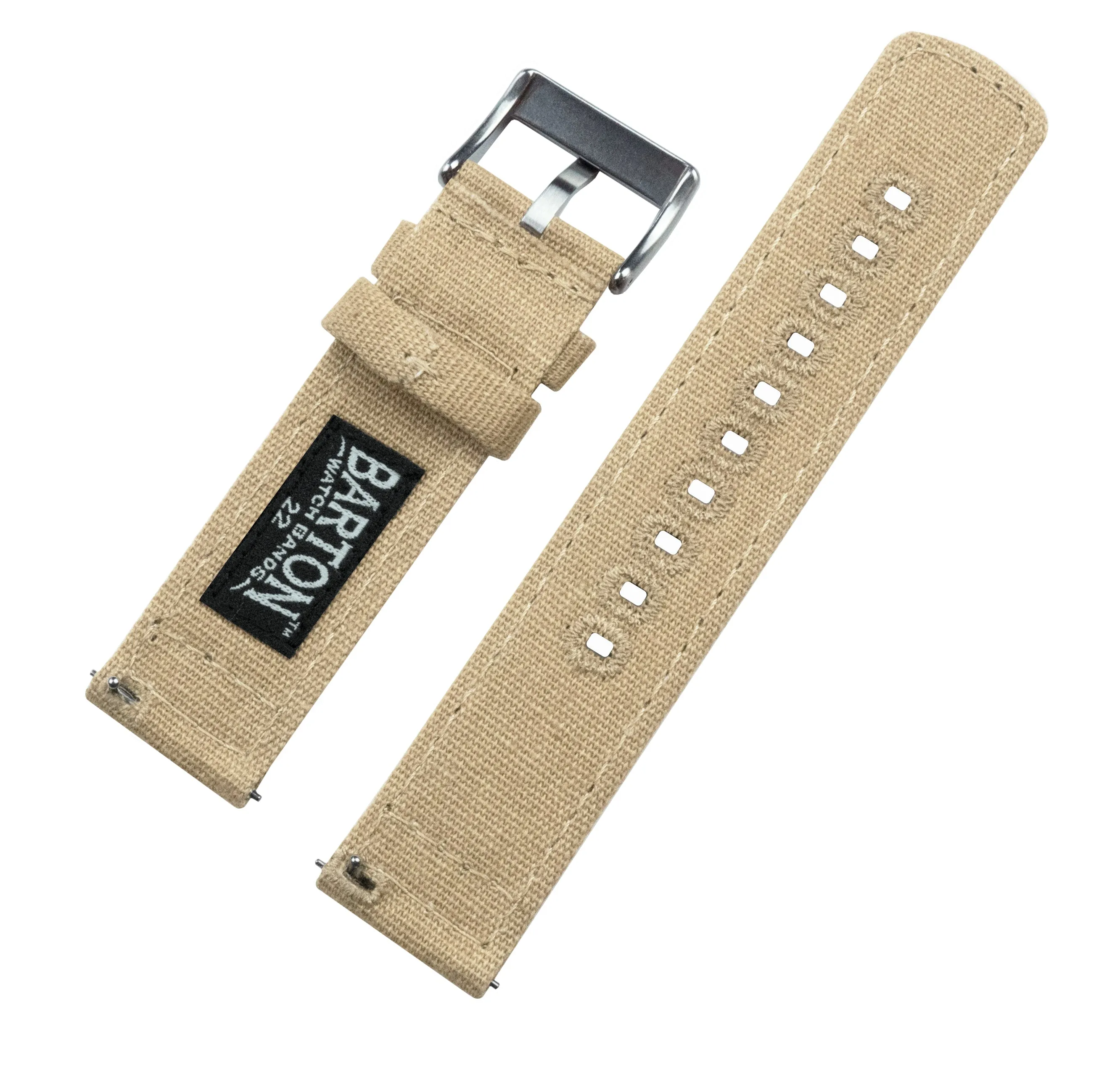 Khaki Crafted Canvas Watch Band (24mm SALE)