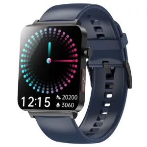 KS03 Pro 1.96 inch Color Screen Smart Watch, Support Bluetooth Call / Health Monitoring(Blue)
