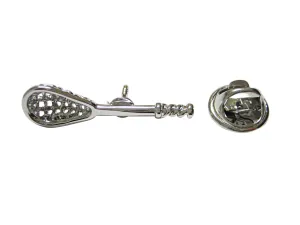 Lacrosse Stick Sport Lapel Pin