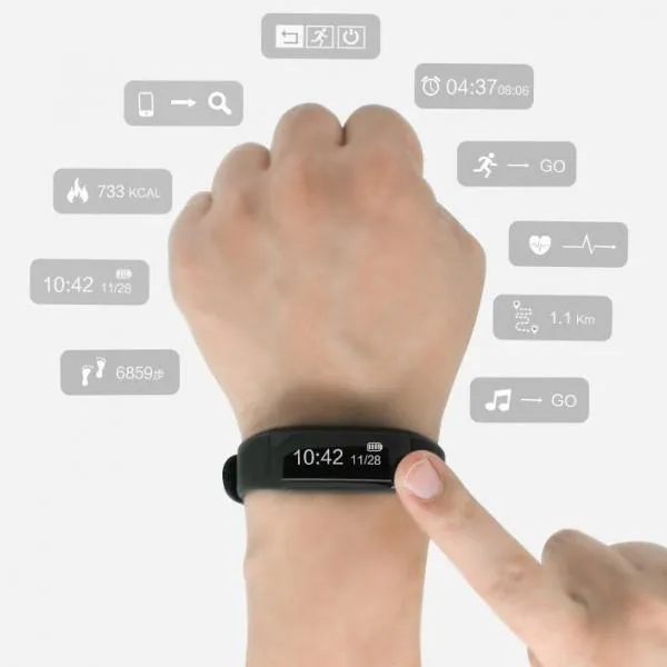 Lenovo HW01 PLUS Heart Rate Sleep Monitor Fitness Smart Watch for Phones Red