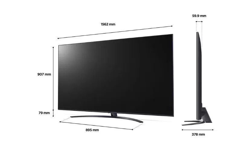 LG 70 Inch Ultra HD Smart TV 70UQ81006LB