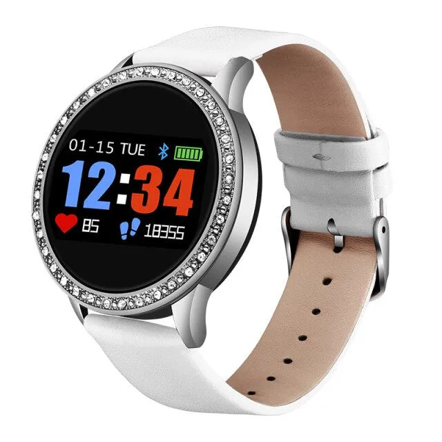 LIGE Ladies Smart Watch Women Blood Pressure Heart Rate Monitor Fitness tracker Sport Smart Band Alarm clock reminder Smartwatch