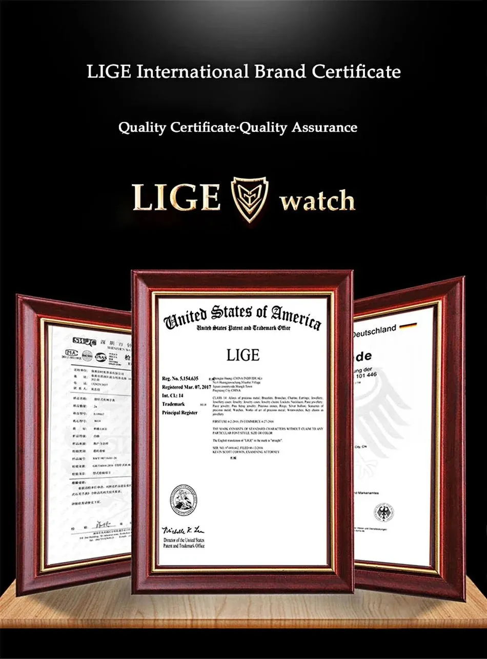 LIGE Smart Watches for Women Waterproof Bluetooth Call Fitness Tracker Smartwatch Mujer Digital Womens Watch Heart Rate Monitor
