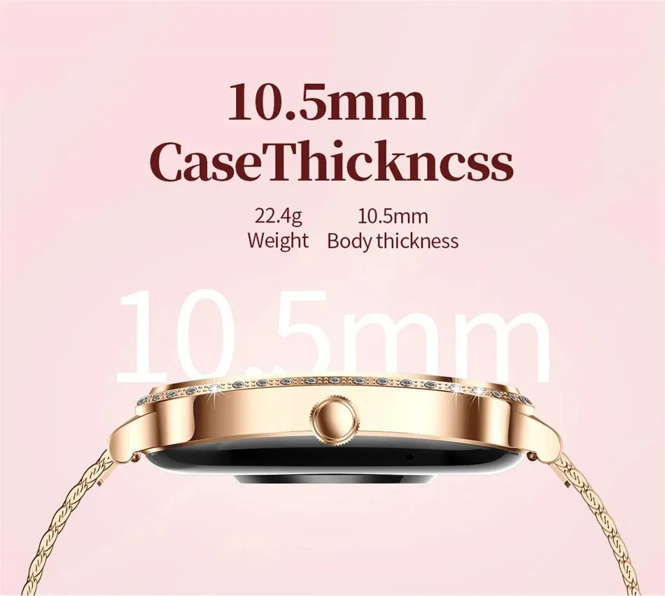 LIGE Smart Watches for Women Waterproof Bluetooth Call Fitness Tracker Smartwatch Mujer Digital Womens Watch Heart Rate Monitor