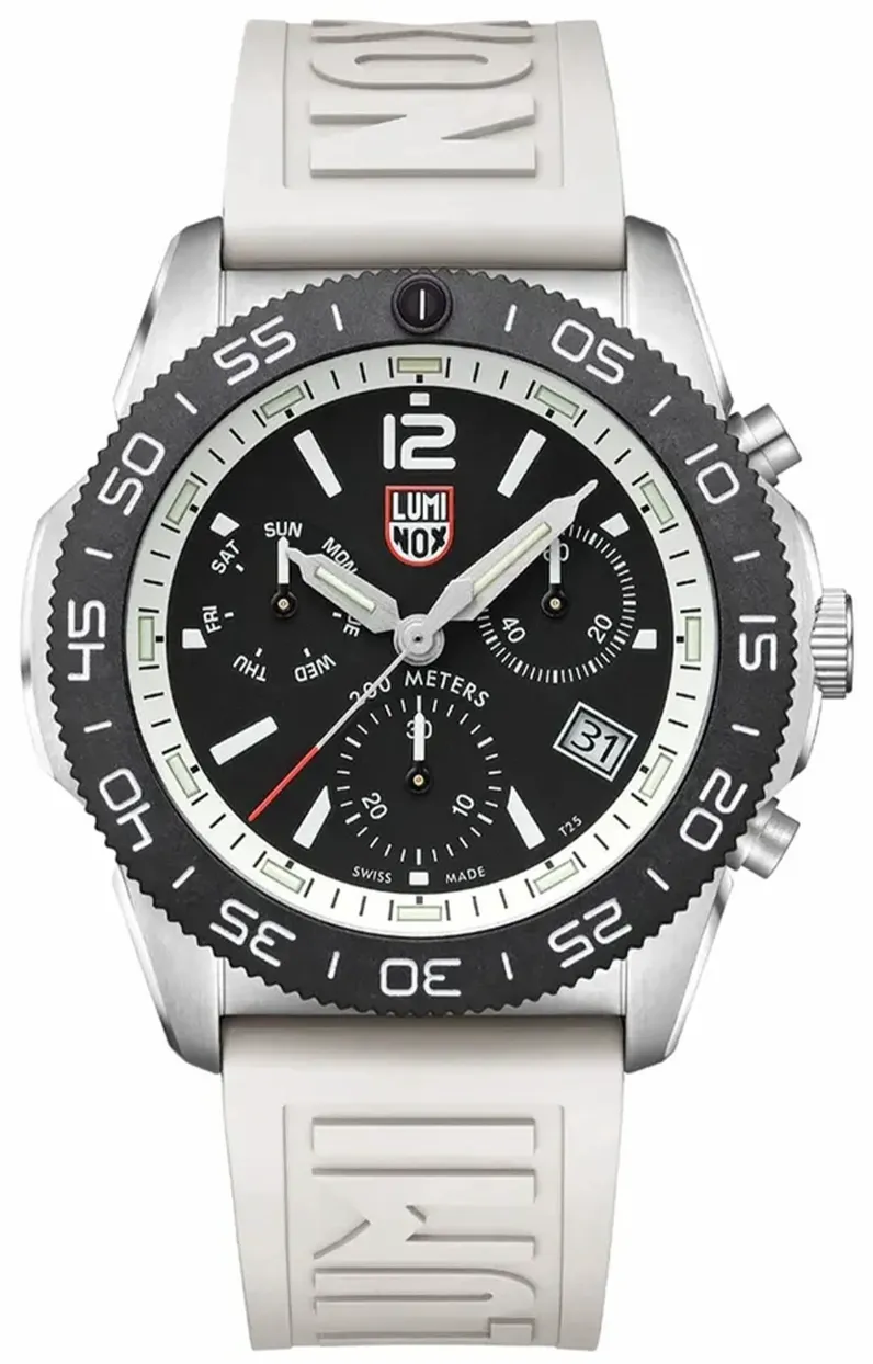 LMX Watch Sea Pacific Diver Chronograph 314 Black White