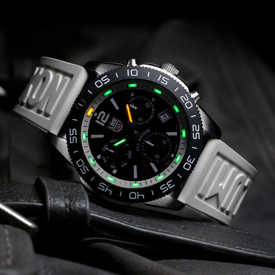LMX Watch Sea Pacific Diver Chronograph 314 Black White