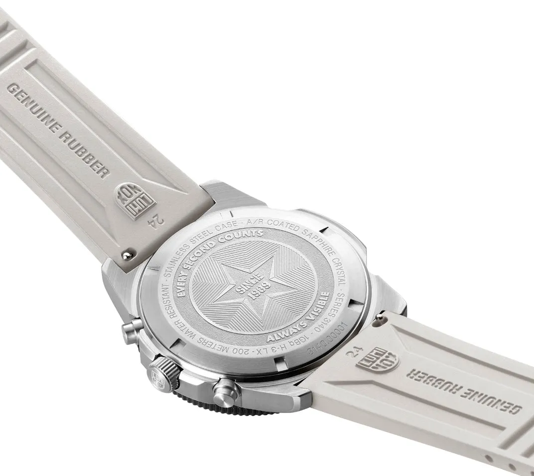 LMX Watch Sea Pacific Diver Chronograph 314 Black White