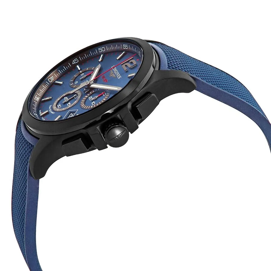 Longines Conquest V.H.P. Chronograph Quartz Blue Dial Men's Watch L37272969 L3.727.2.96.9