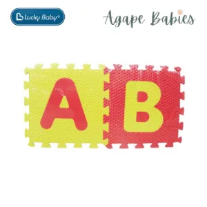 Lucky Baby Small Smart Learners Educative Mats - Alphabets