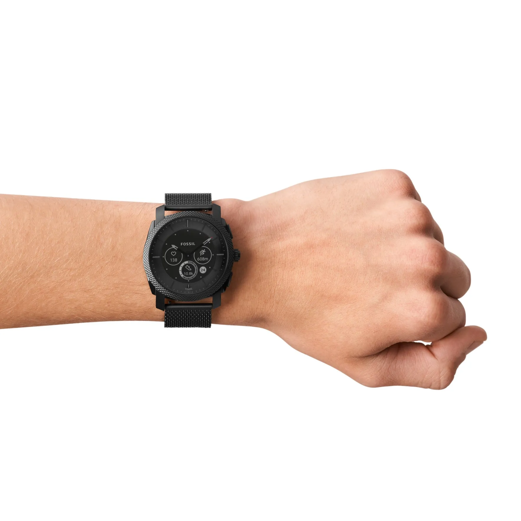 Machine Gen 6 Hybrid Smartwatch Black Stainless Steel
