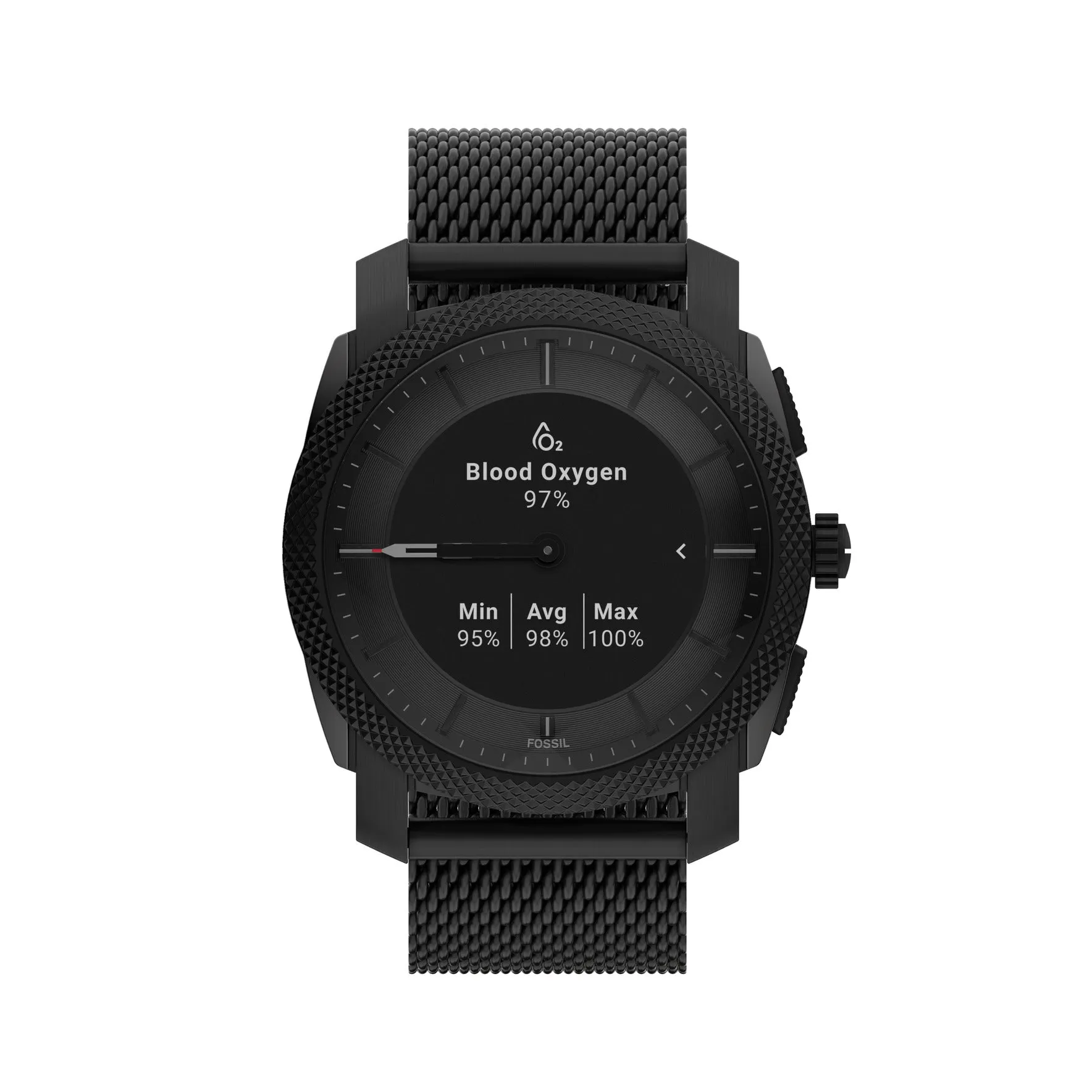 Machine Gen 6 Hybrid Smartwatch Black Stainless Steel