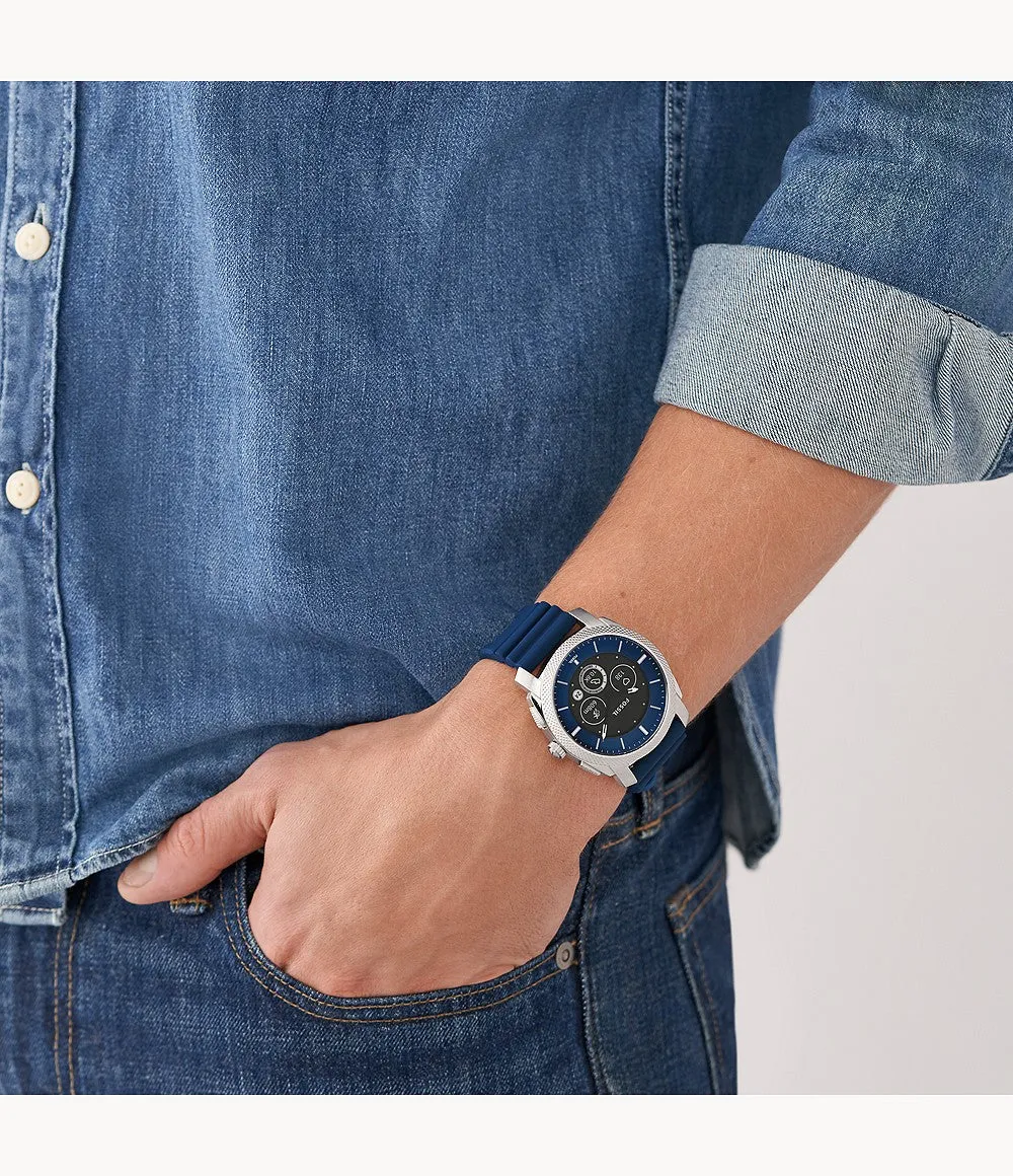 Machine Gen 6 Hybrid Smartwatch Navy Silicone