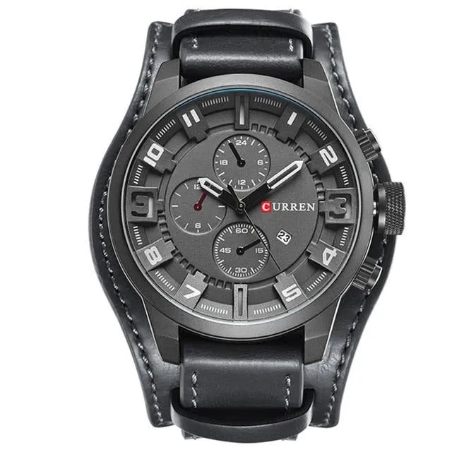 Men's  Top Brand Luxury Fashion & Casual Business Quartz Watch