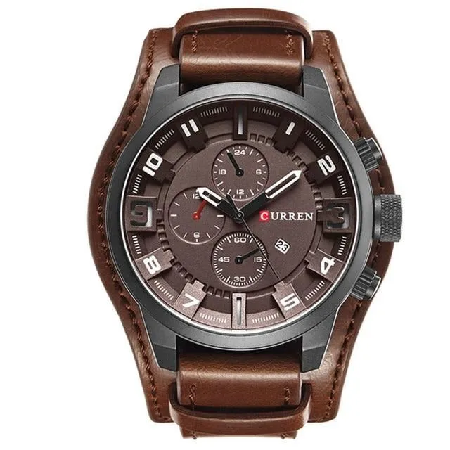 Men's  Top Brand Luxury Fashion & Casual Business Quartz Watch