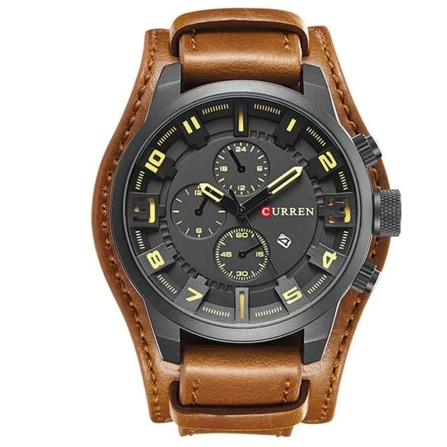 Men's  Top Brand Luxury Fashion & Casual Business Quartz Watch
