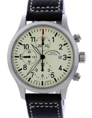 MÃ¼hle GlashÃ¼tte Terrasport I Chronograph M1-37-70-LB Box and Papers