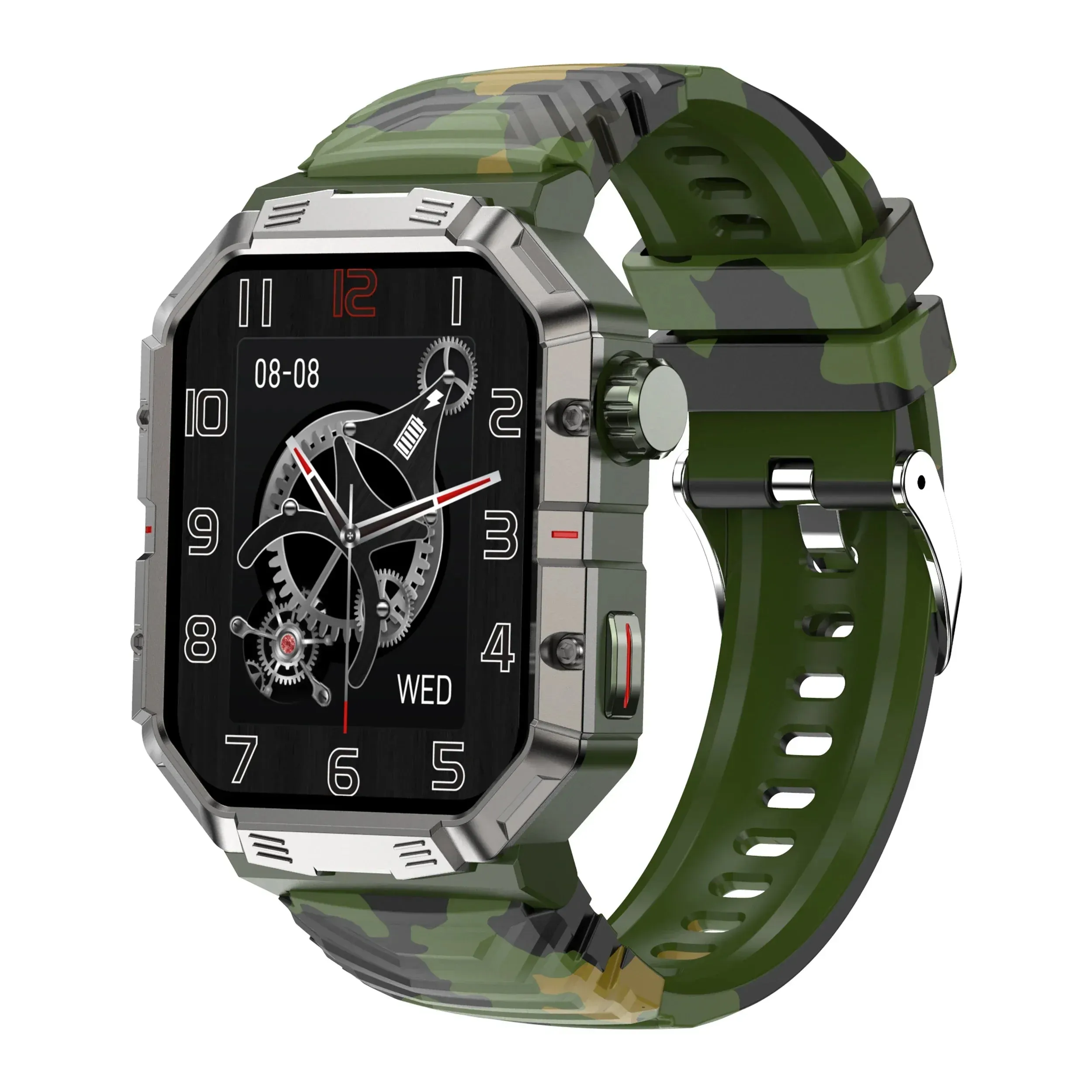 Military Outdoor SmartWatch: Track Fitness