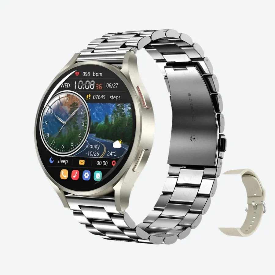 Modern Digital Fitness Tracking Smartwatches