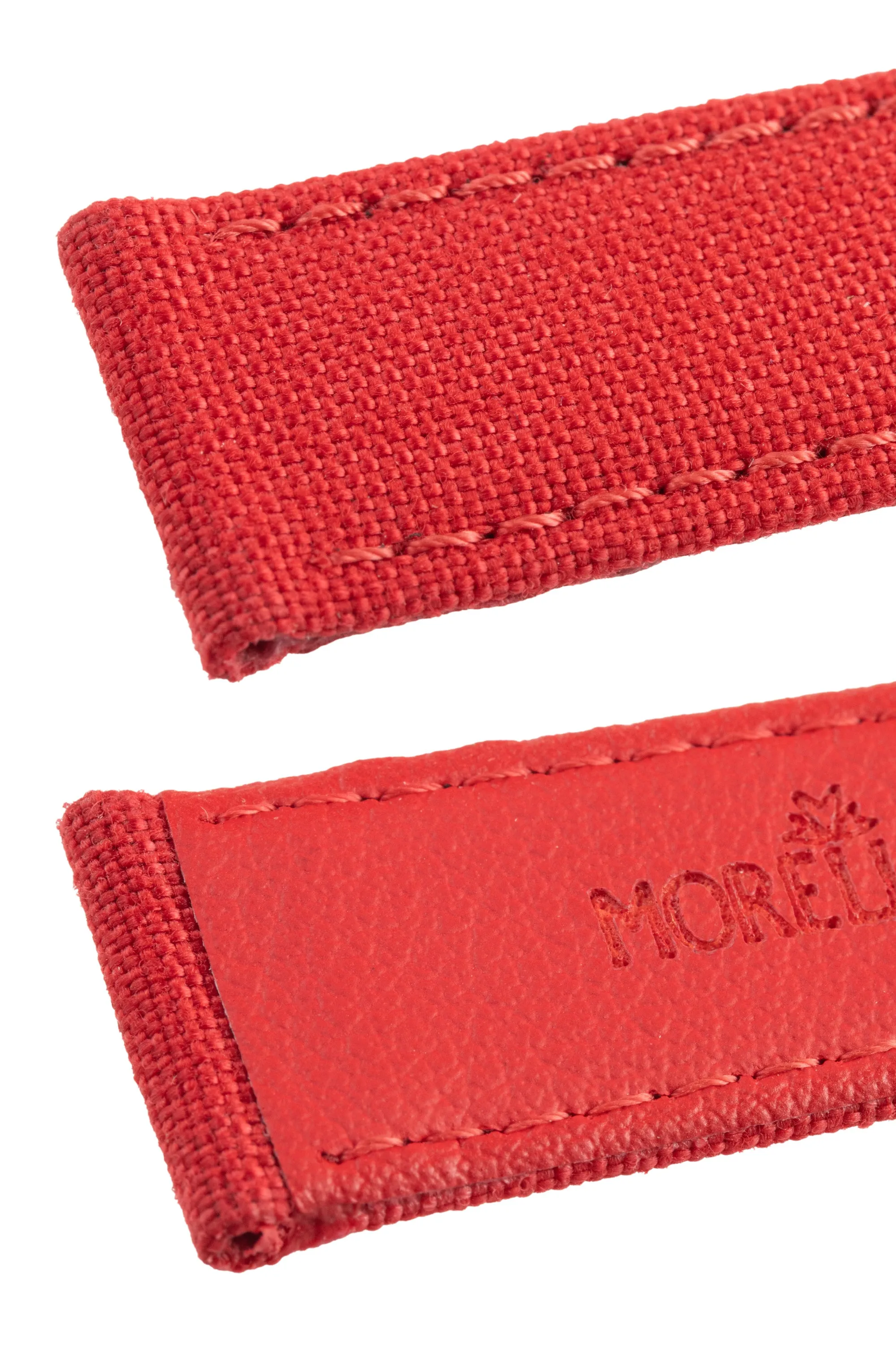 Morellato CORDURA 2 Water-Resistant Fabric Watch Strap in RED