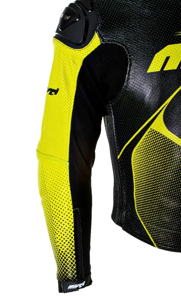 MVD Racewear Excelerator Supermoto Jacket Yellow