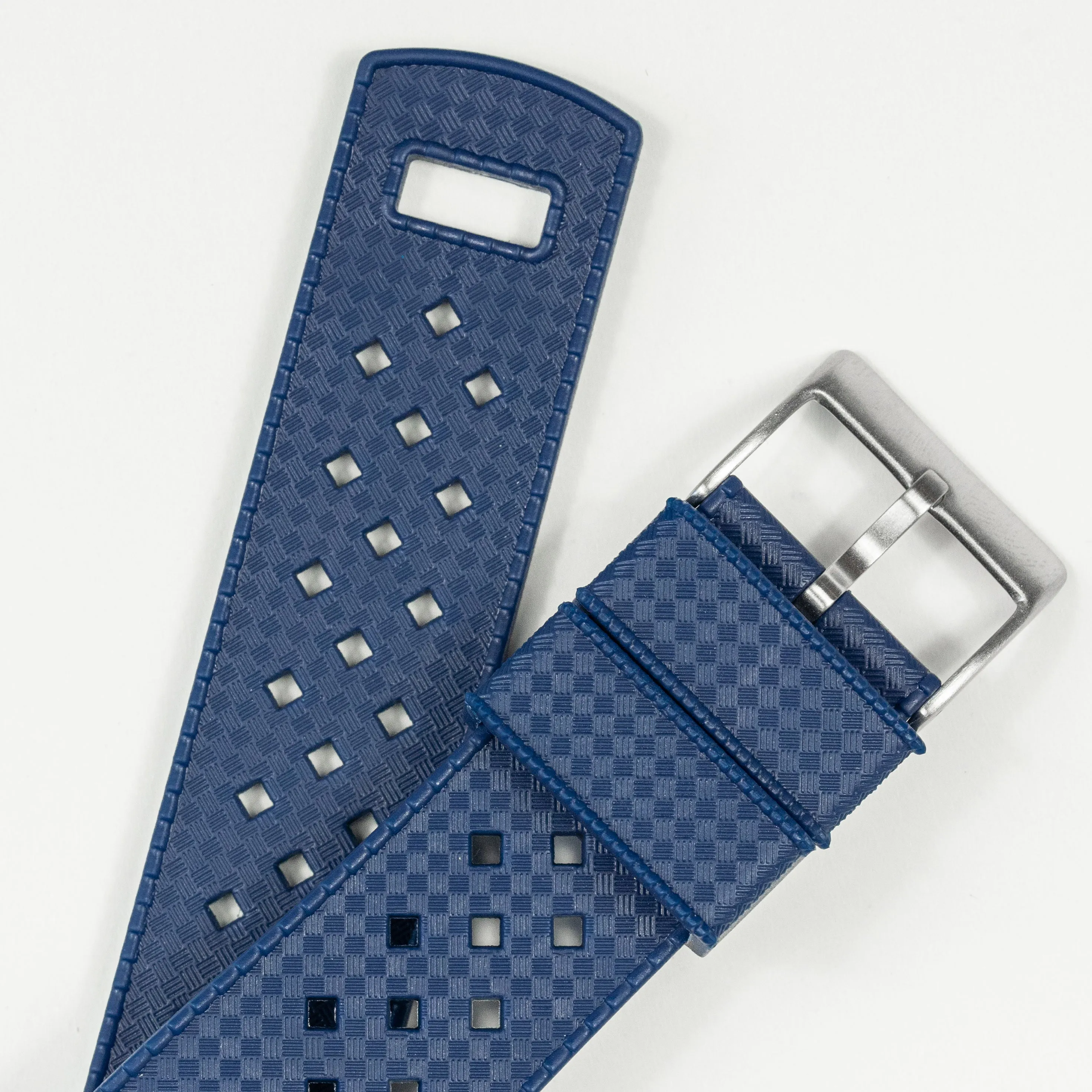 Navy Blue Tropical Style Watch Band