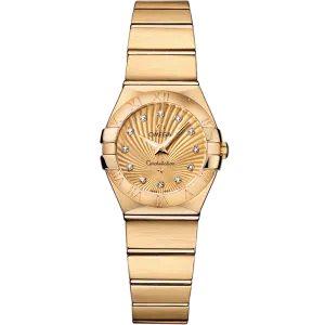 Omega Constellation 24 mm, yellow gold on yellow gold