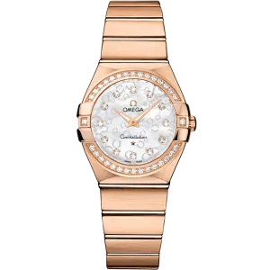 Omega Constellation 27 mm, red gold on red gold