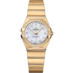 Omega Constellation 27 mm, yellow gold on yellow gold