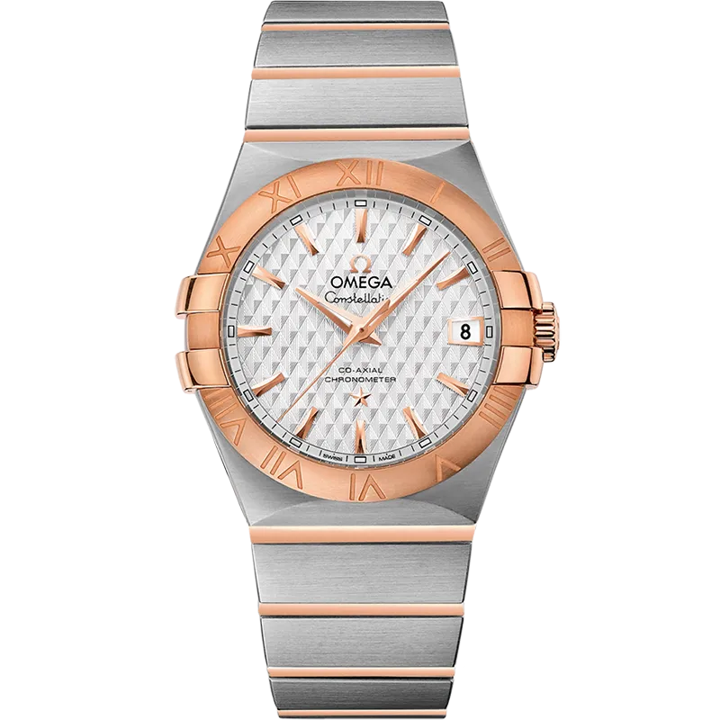 Omega Constellation 35 mm, steel - red gold on steel - red gold