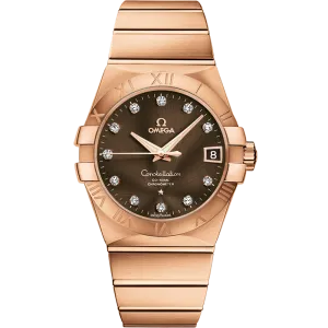 Omega Constellation 38 mm, red gold on red gold