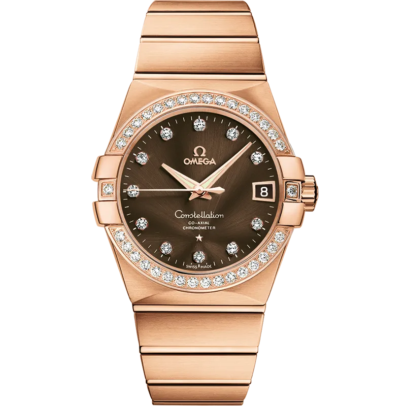 Omega Constellation 38 mm, red gold on red gold