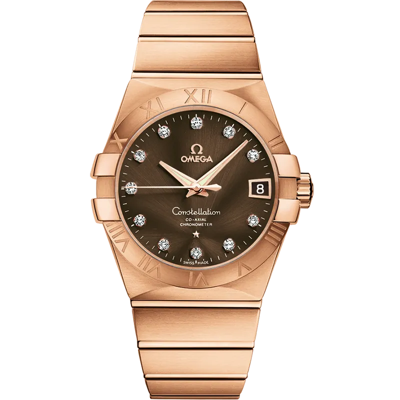 Omega Constellation 38 mm, red gold on red gold