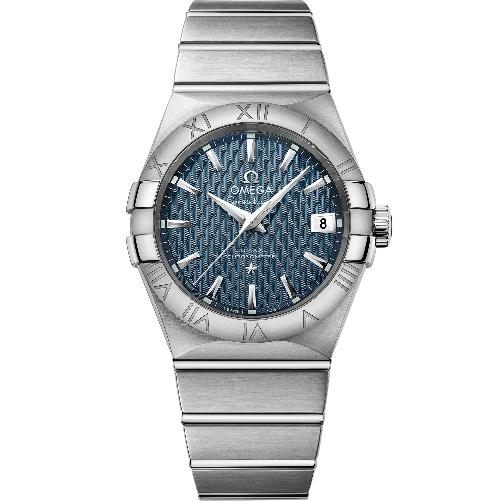 Omega Constellation 38 mm, steel on steel