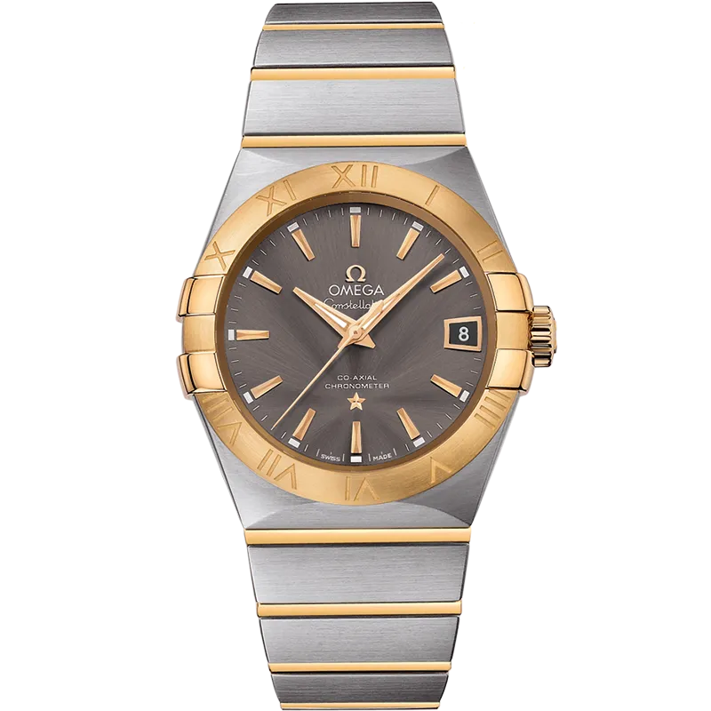 Omega Constellation 38 mm, steel - yellow gold on steel - yellow gold