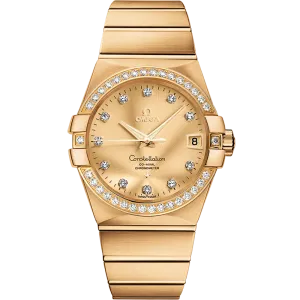 Omega Constellation 38 mm, yellow gold on yellow gold