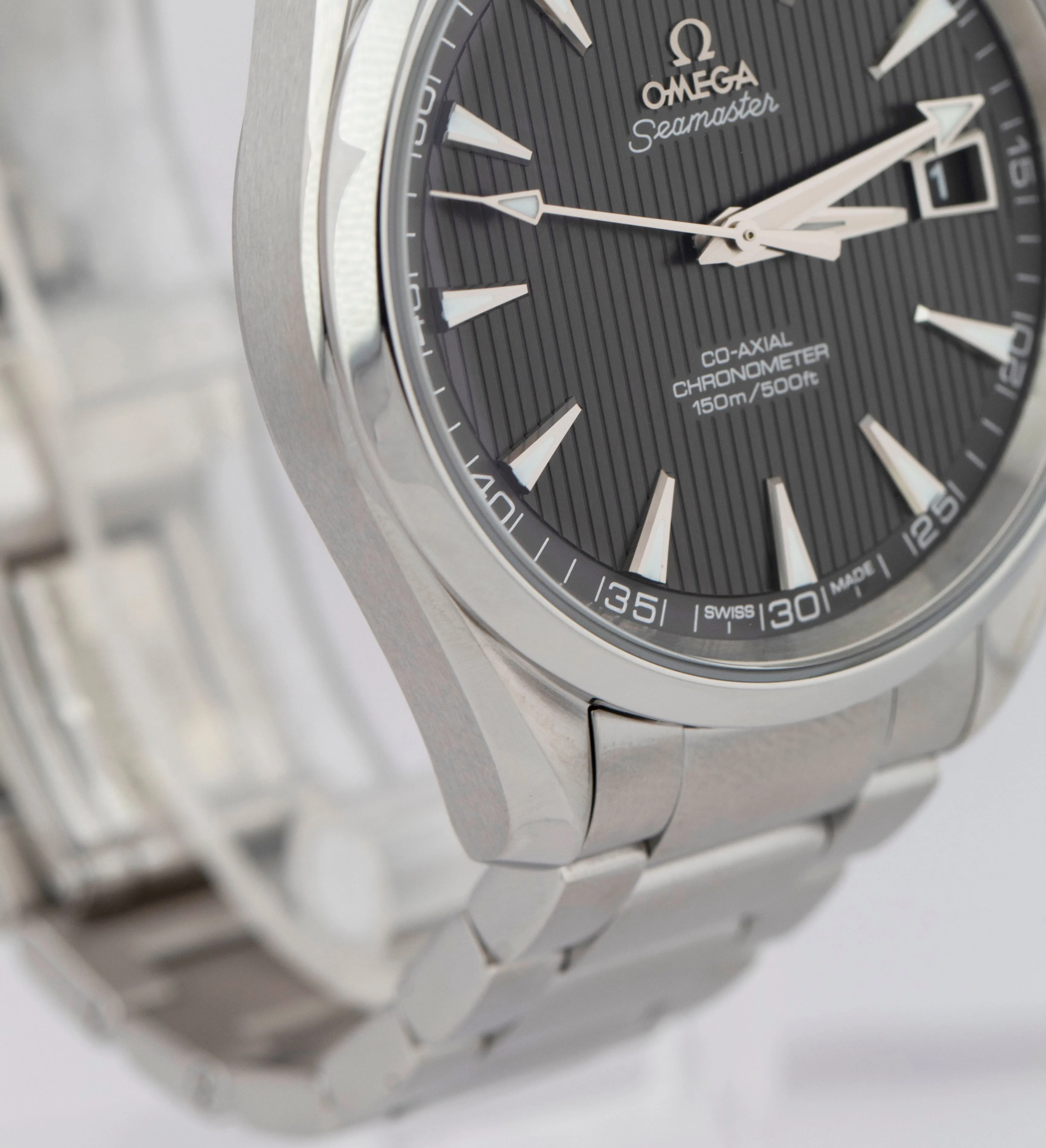 Omega Seamaster Aqua Terra Gray Stainless Steel 38.5mm 231.10.39.21.06.001