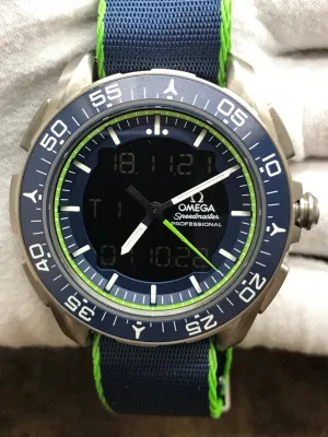 Omega Skywalker X 33 Chronograph Speedmaster 318.92.45.79.03.001 Black Dial Quartz Men's Watch