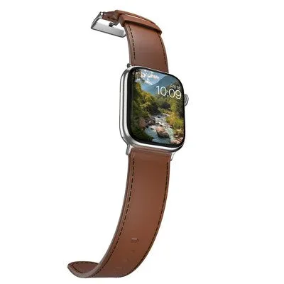 Open Box - MobyFox - Classic Leather Brown Band