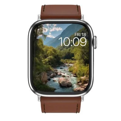Open Box - MobyFox - Classic Leather Brown Band