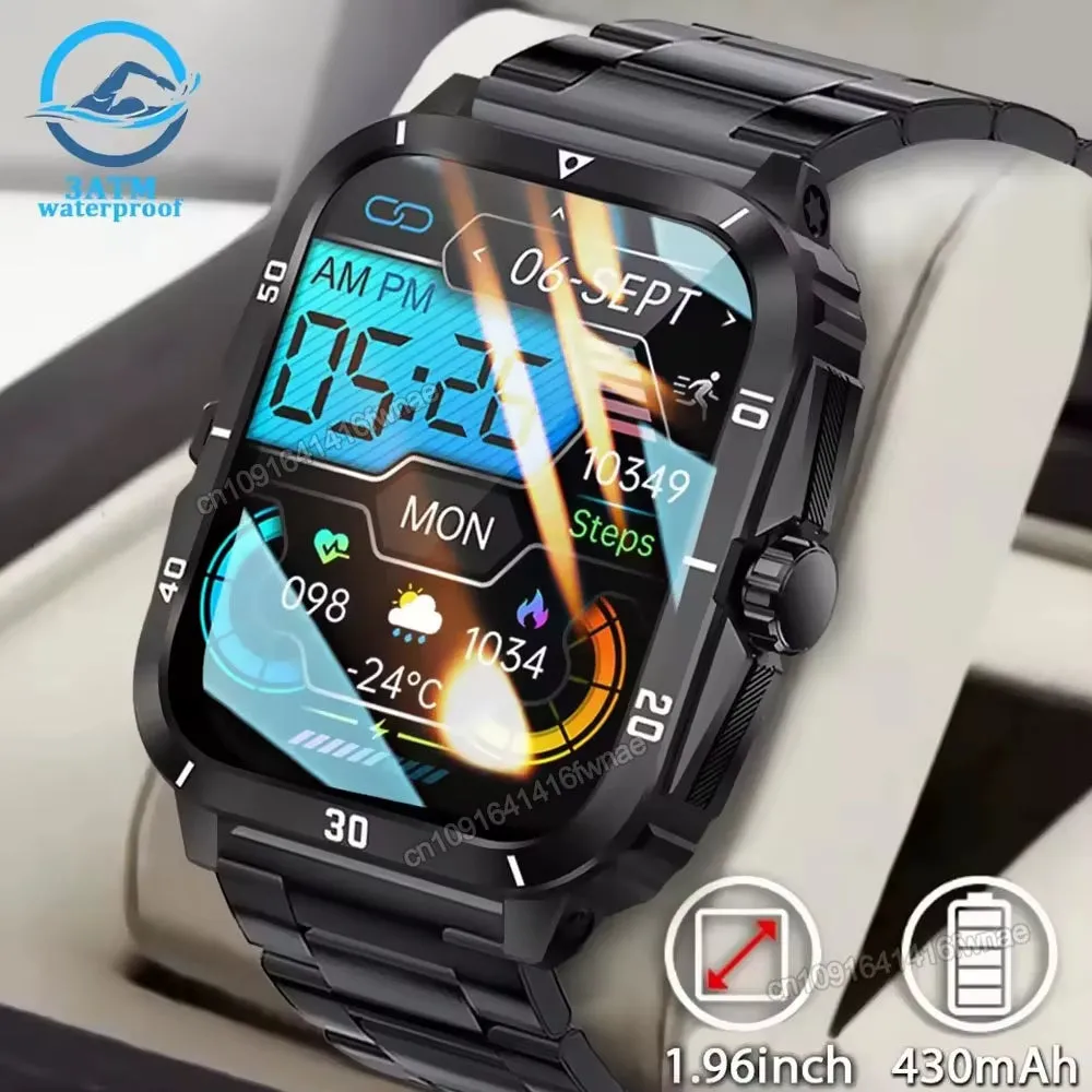 Original Men Smart Watch Bluetooth Call GPS BT Call Fitness Clock 3ATM IP68 Waterproof Sports Smartwatch for Xiaomi Android 2025