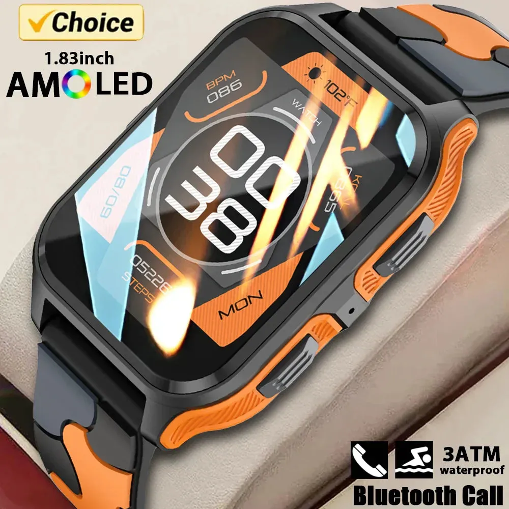 Outdoor Military Bluetooth Call Smart Watch