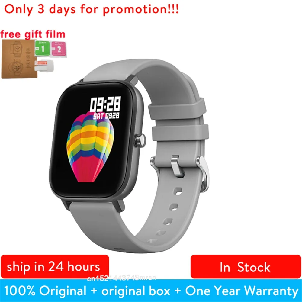 P8 1.4 inch Smart Watch Men Full Touch Smartwatch Fitness Tracker Blood Pressure Fitness Tracker Smart Clock Women Smartwatch.