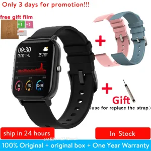 P8 1.4 inch Smart Watch Men Full Touch Smartwatch Fitness Tracker Blood Pressure Fitness Tracker Smart Clock Women Smartwatch.