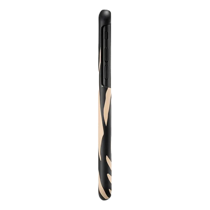 Paris Zebra iPhone 6/6s/7/8 Black/Beige